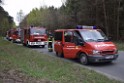 Waldbrand Wahner Heide Troisdorf Eisenweg P309